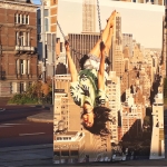 Maya takes it to the street