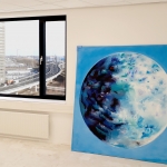 Globe in transit