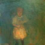 schoolmeisje (zelfportret )