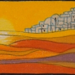 De zon gaat onder...