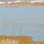 landschap met natuurlijke okers