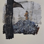 door de koude takken klonk zijn roep