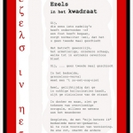 Ezels in het kwadraat 1.