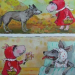 Roodkapje en de wolf