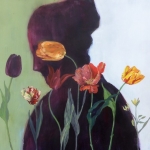 LADY WITH TULIPS
