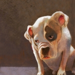 Hond portret, schilderij hond laten maken