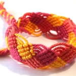 Armbandje Macramé Vlecht Ab/Fu/Wa