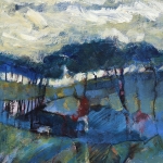 Blauw Landschap 1