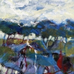 Blauw Landschap 2