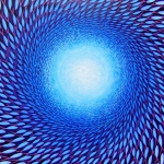 Oceaan blauw paars