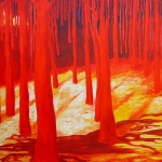 het rode bos