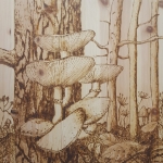 Pyrografie Natuur 2