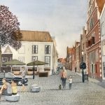 Hoorn Kerkplein  (Kerkstraat)