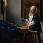 Vrouw met weegschaal - Vermeer door mvc