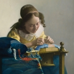 De Kantwerkster - Vermeer door mvc