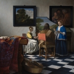 Het Concert - Vermeer door mvc