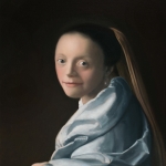 Study of a young Woman - Vermeer by mvc