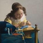 The Lacemaker - Vermeer by mvc