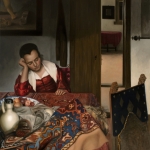 Maid Asleep - Vermeer by mvc