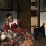 Slapende Meid - Vermeer door mvc