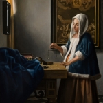Vrouw met weegschaal - Vermeer door mvc