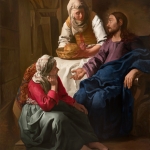 Christus in het Huis van Martha - Vermeer door mvc