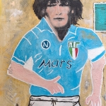 Maradona il santo di Napoli