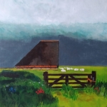 Texel, dreigende lucht