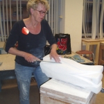 Aan het werk