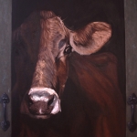 Louise in de coulisse