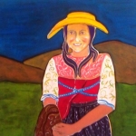 Meisje in oud-Zeeuwse klederdracht