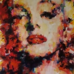 Marilyn Monroe colorfield