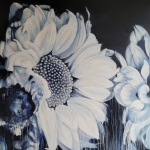 Zonnebloem Delfts Blauw