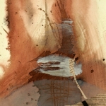 abstracte gedachtengang met flarden uit het verleden 1