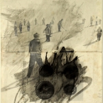 Jij en ik zijn twee schaduwen, die elkaar de hand trachten te reiken.