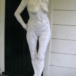 Staand model levensgroot