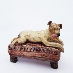 Boerenfox Jacky met knuffel