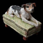 Boerenfox Tess op bankje I