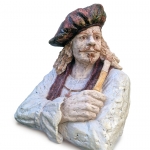 Rembrandt met penseel