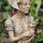 Zeeuwsmeisje met hermelijn