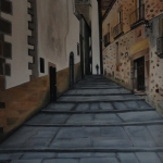 straat cacéres- Spanje