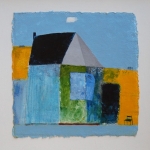 Bankje achter de kerk (verkocht)