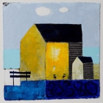 Uitzicht op het hekje (verkocht)