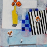 Gele vaas (verkocht)