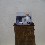 Schilderij op de kast