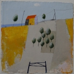 Bosje voor de schuur