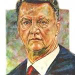 portret Louis van Gaal