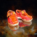 Stilleven 'Mack,s first shoes'