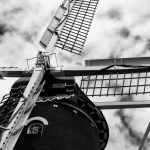 de windmolen die op zoek zijn Don Quichot