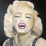 portret Marilyn Monroe.